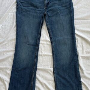 Wrangler Women's Boot Cut Jeans in Deep Blue